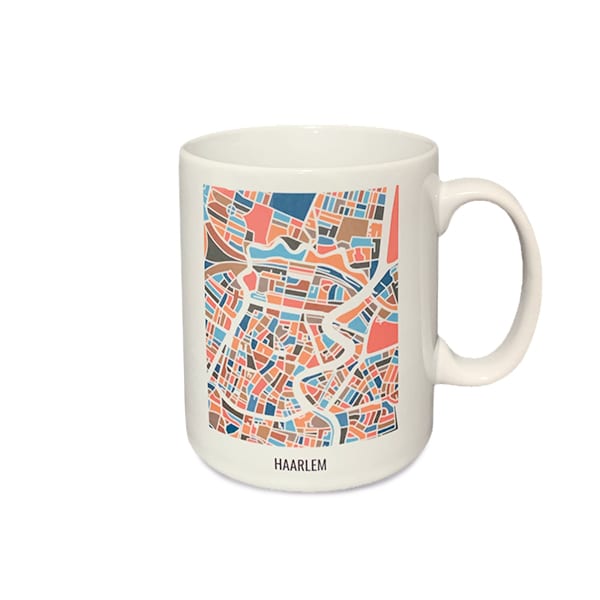 Beker Plattegrond Haarlem — product photo